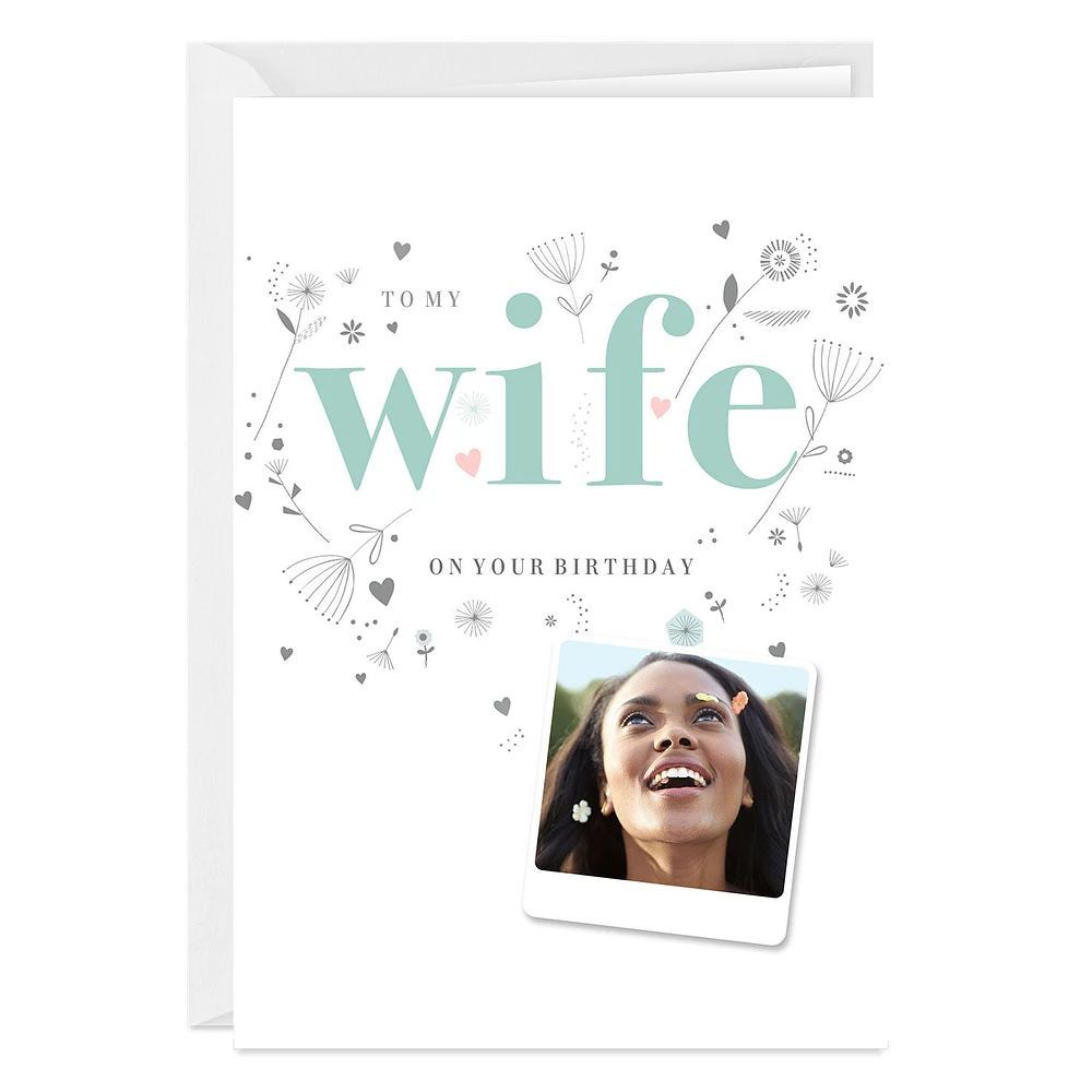 One-of-a-Kind Wife Custom Birthday Card for only USD 4.99 | Hallmark