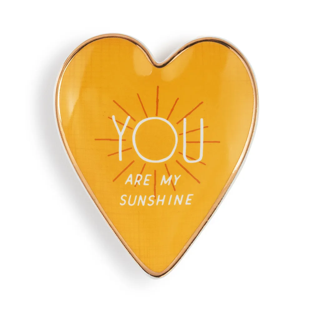 Demdaco My Sunshine Art Heart Trinket Dish for only USD 12.99 | Hallmark