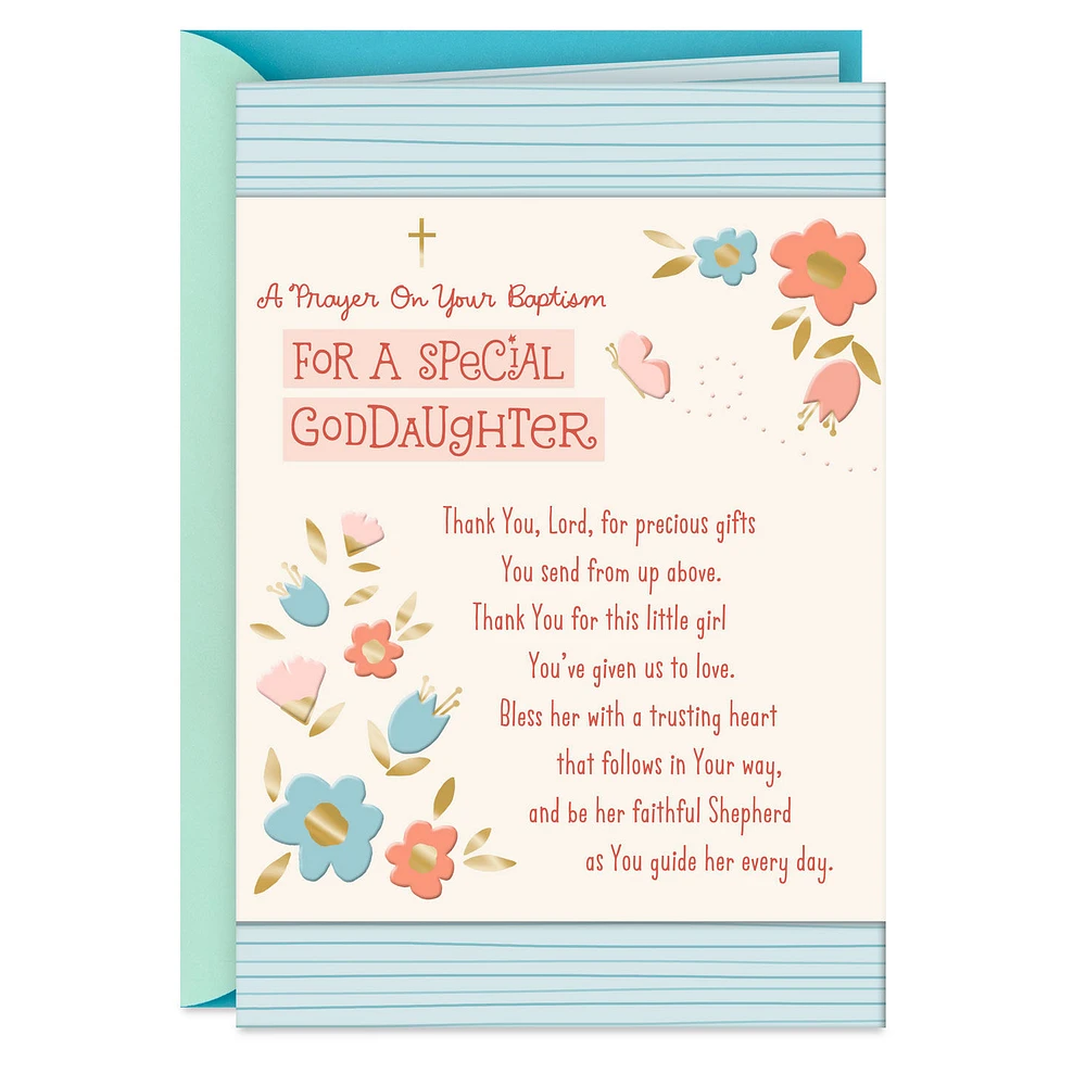 Love and Prayers Today and Always Baptism Card for Goddaughter for only USD 3.99 | Hallmark