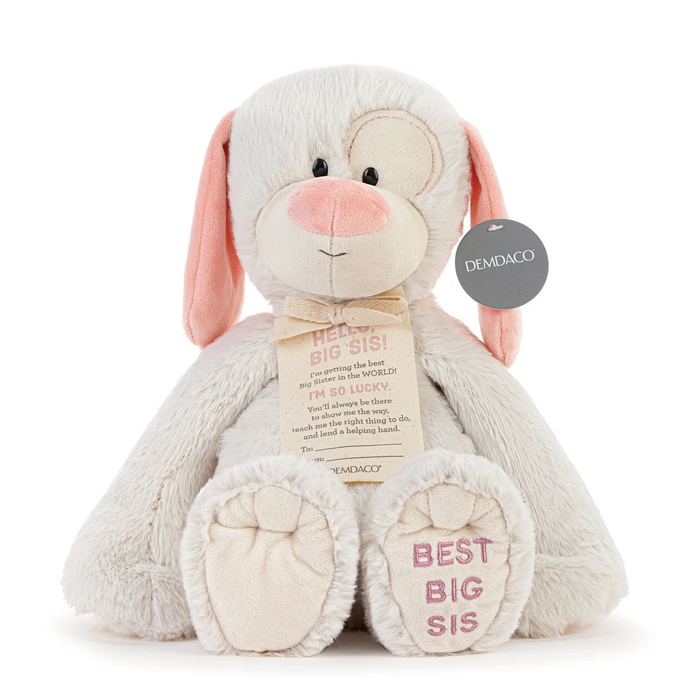 Demdaco Best Big Sister Dog Stuffed Animal, 16" for only USD 32.99 | Hallmark