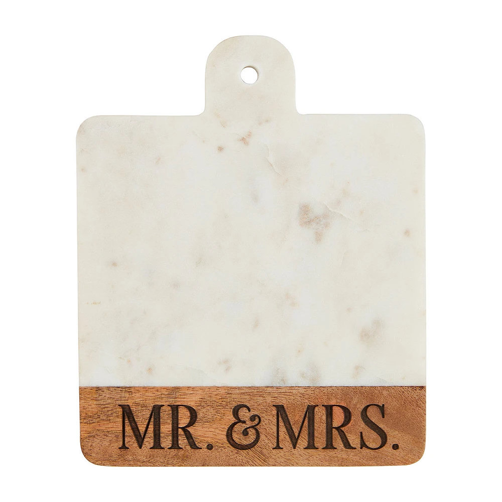 Mud Pie Mr. and Mrs. Marble Serving Board for only USD 26.99 | Hallmark