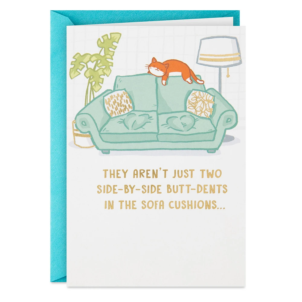 Still Sitting Next to Each Other Funny Anniversary Card for Couple for only USD 4.49 | Hallmark