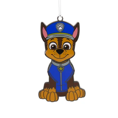 Paw Patrol™ Chase Moving Metal Hallmark Ornament for only USD 8.49 | Hallmark
