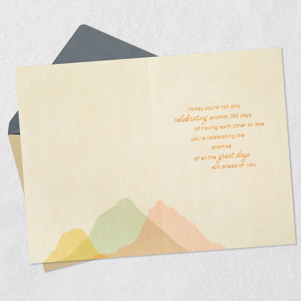 All the Celebrating Anniversary Card for Son and Spouse for only USD 4.99 | Hallmark