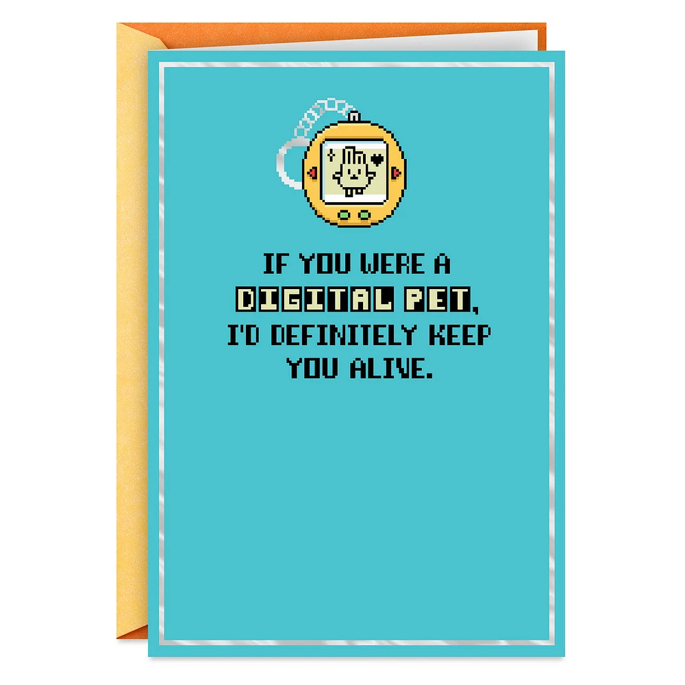 Retro Digital Pet Funny Friendship Card for only USD 4.49 | Hallmark