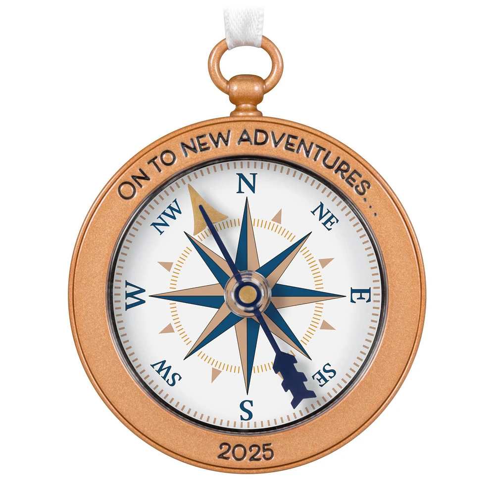 New Adventures 2025 Metal Ornament for only USD 22.99 | Hallmark