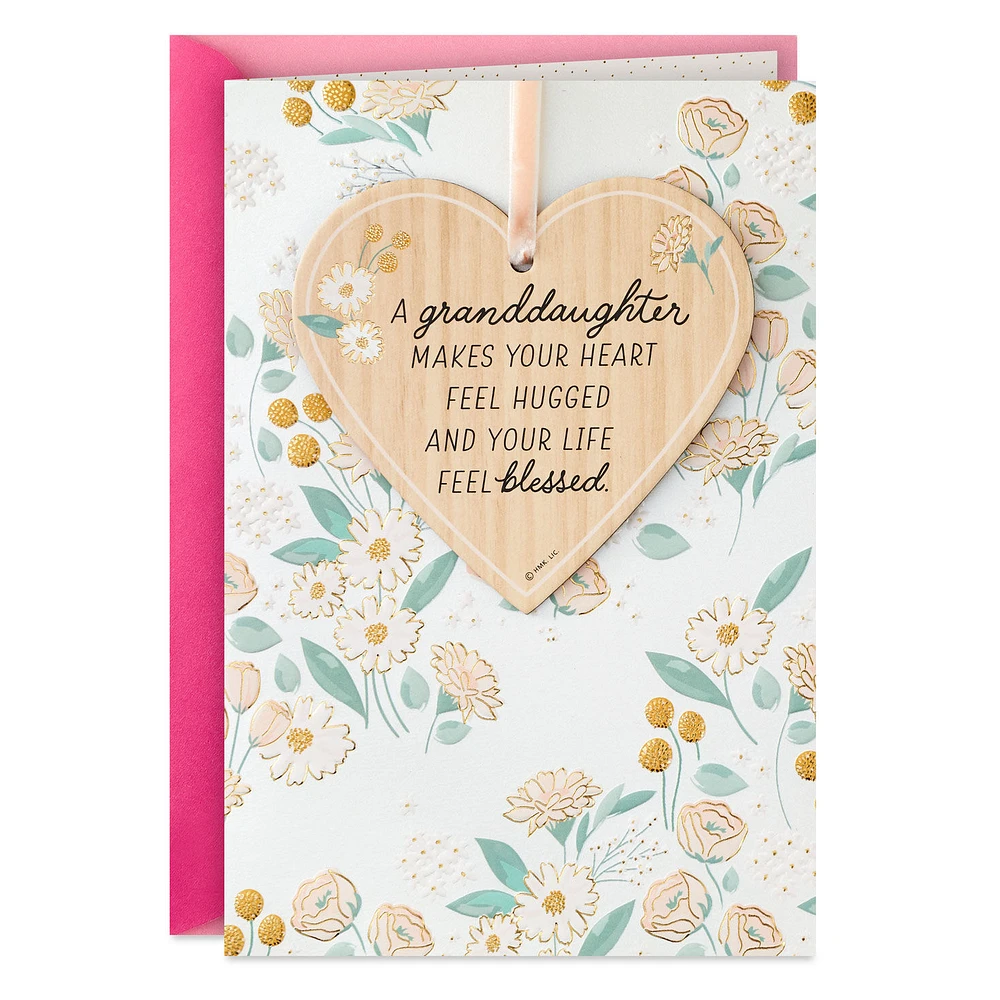 Joy to Our Family Birthday Card for Granddaughter with Ornament for only USD 8.59 | Hallmark
