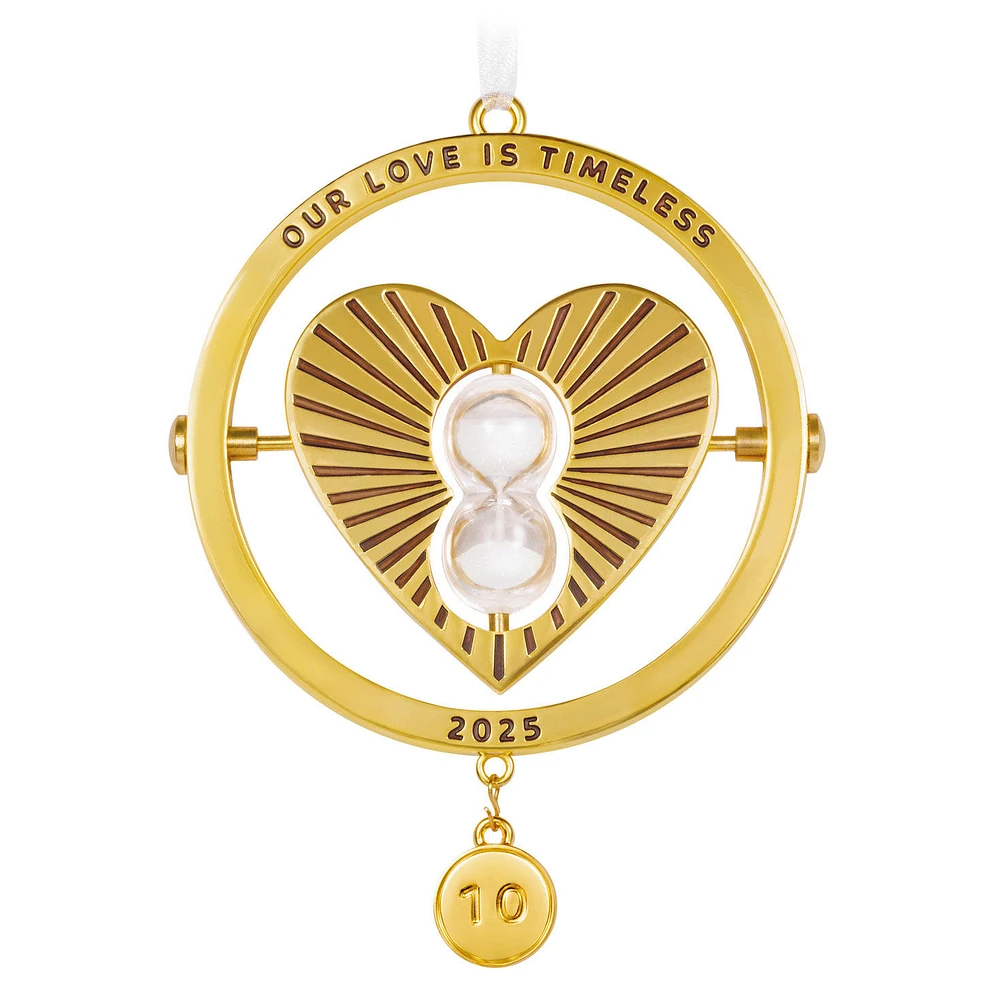 Our Love Is Timeless 2025 Metal Ornament for only USD 30.99 | Hallmark