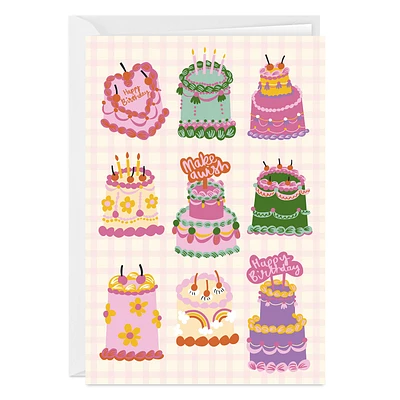 Elegant Cakes Custom Birthday Card for only USD 4.99 | Hallmark