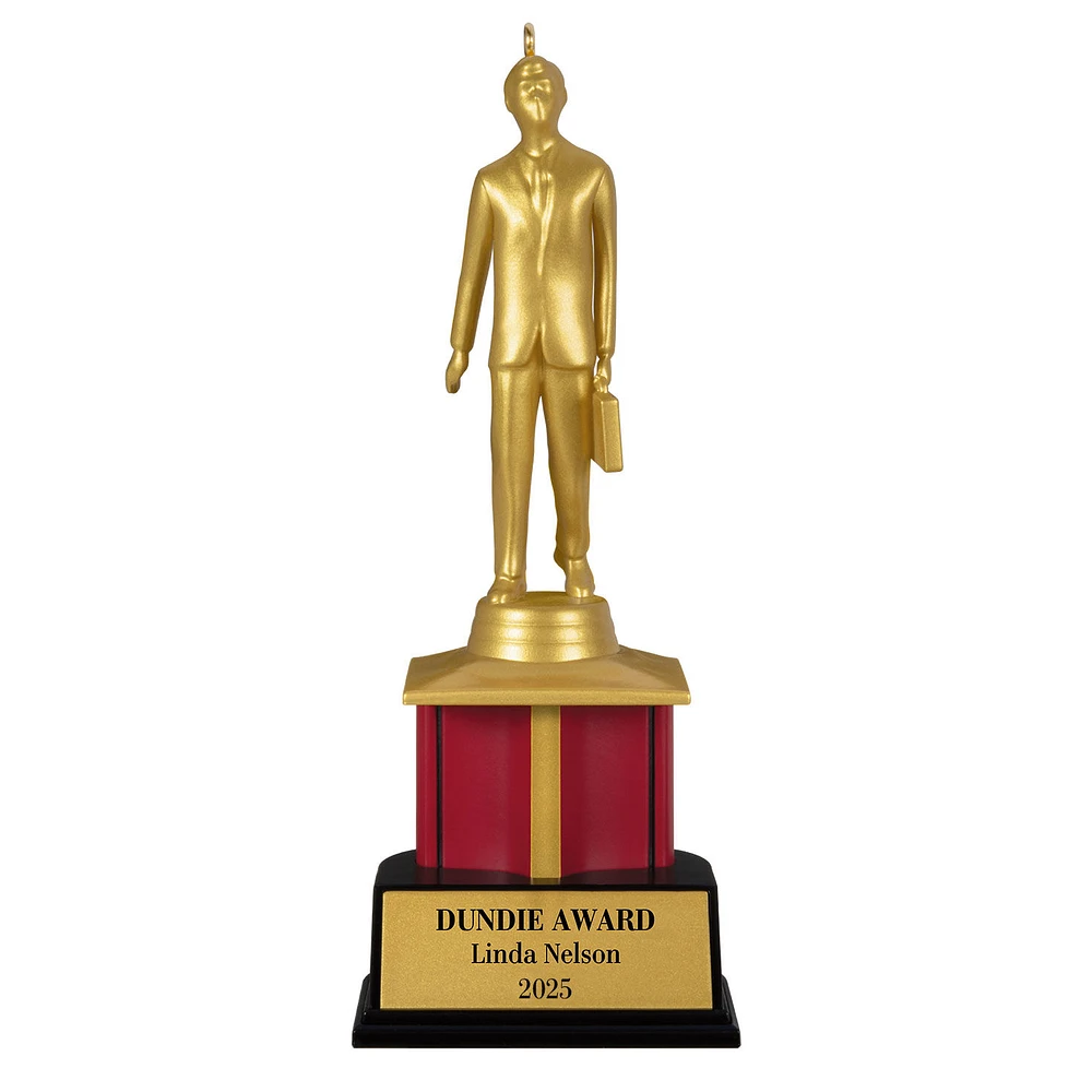The Office Dundie Award Personalized Ornament, Custom Text for only USD 30.99 | Hallmark