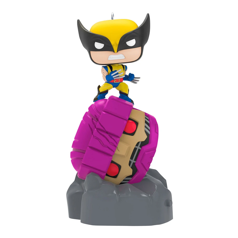 Marvel X-Men Wolverine Defeats Sentinel Funko POP!® Ornament With Light for only USD 37.99 | Hallmark