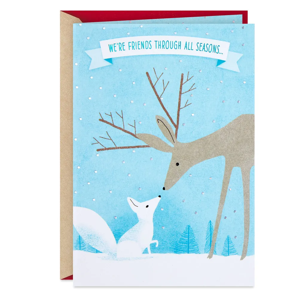 Forever Kind of Friend Christmas Card for only USD 4.29 | Hallmark