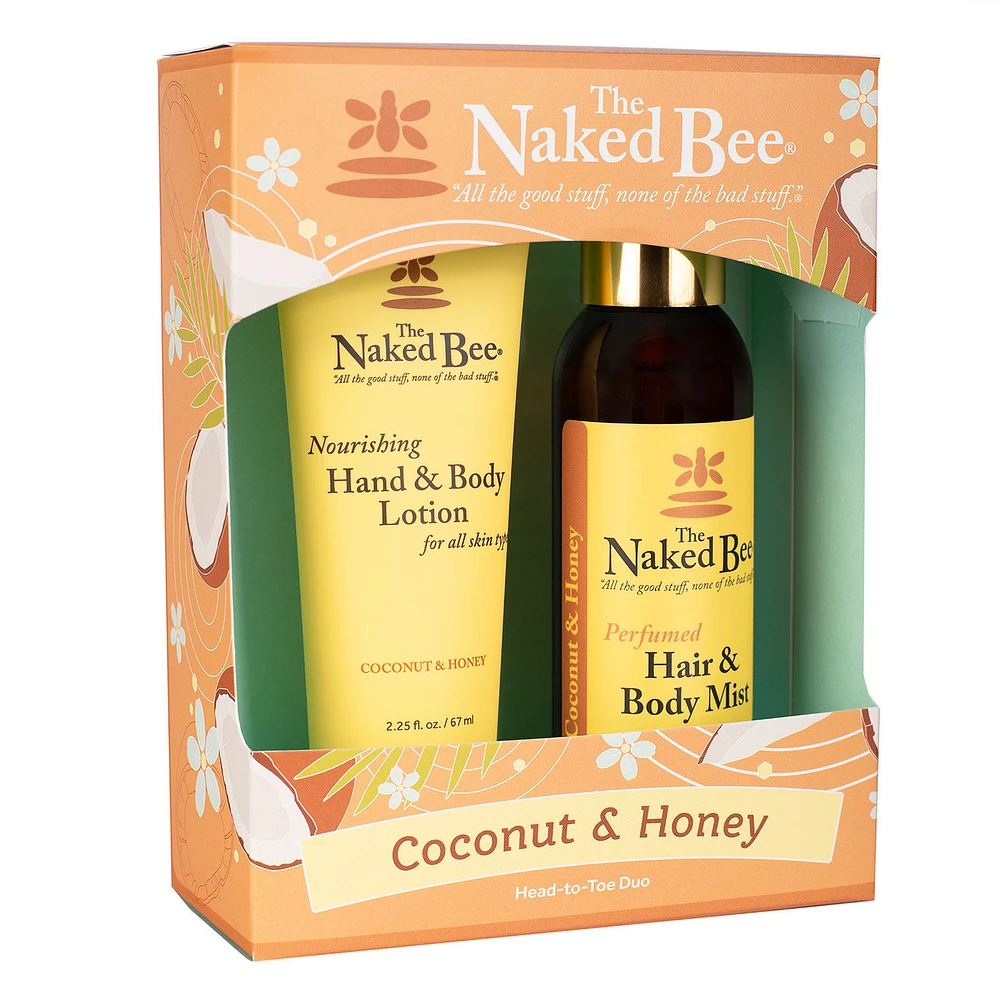 The Naked Bee Coconut and Honey Head-to-Toe Duo Gift Set for only USD 14.99 | Hallmark