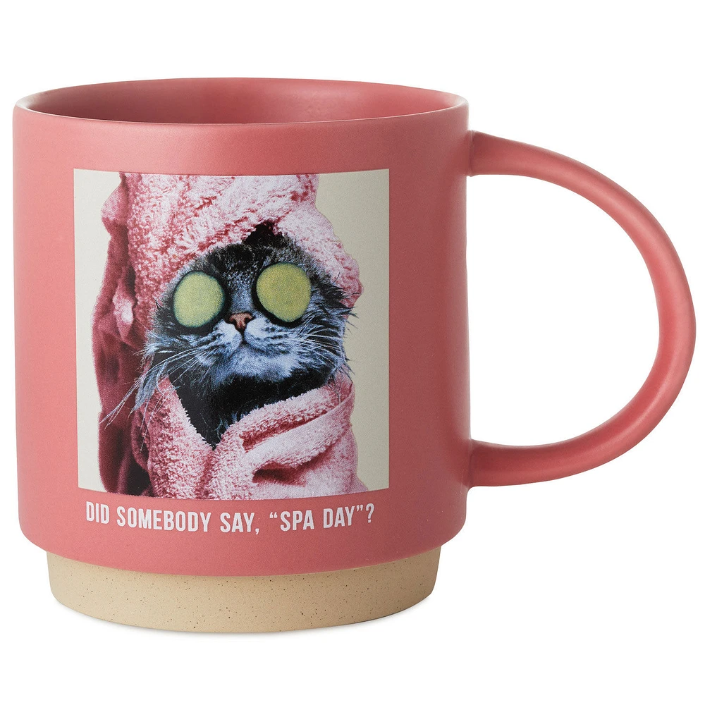 Cat Spa Day Funny Mug, 16 oz. for only USD 16.99 | Hallmark