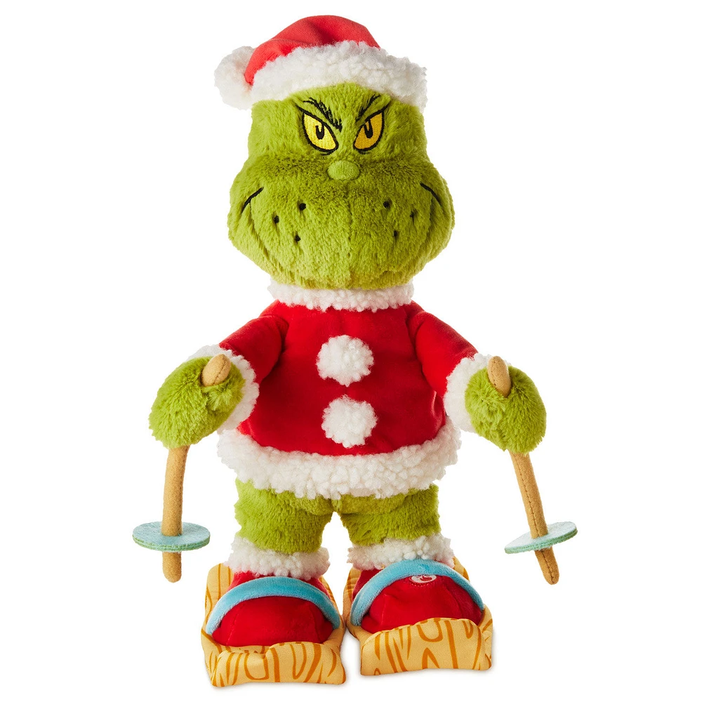 Dr. Seuss's How the Grinch Stole Christmas!™ Skiing Grinch Musical Plush With Motion, 12" for only USD 44.99 | Hallmark