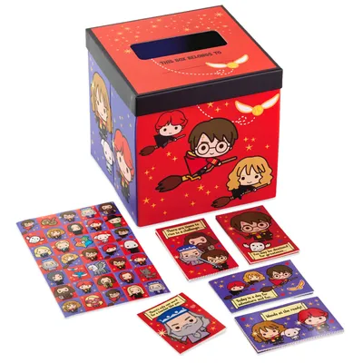 Harry Potter™ Kids Classroom Valentines Set With Cards, Stickers and Mailbox for only USD 9.99 | Hallmark