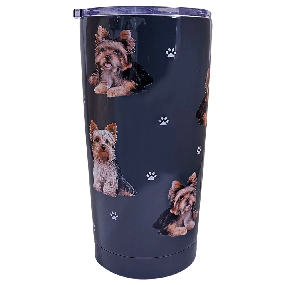 E&S Pets Yorkshire Terrier Stainless Steel Tumbler, 20 oz. for only USD 24.99 | Hallmark