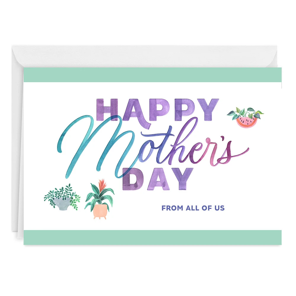 Potted Plants Custom Mother's Day Card for only USD 4.99 | Hallmark