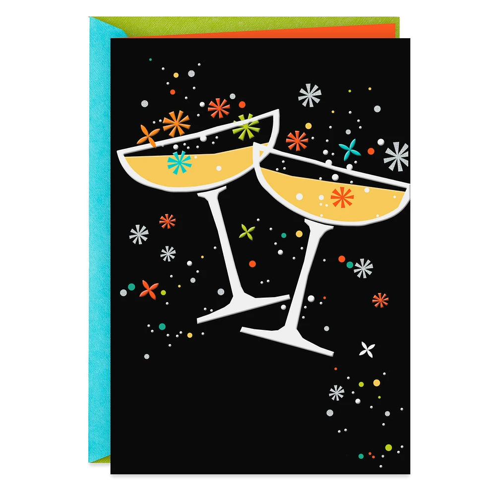 Champagne Toast Blank Card for only USD 2.99 | Hallmark