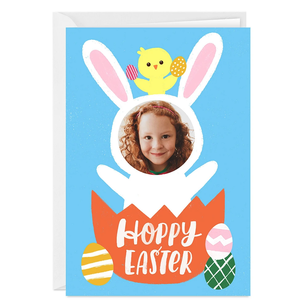 Bunny Face Hoppy Easter Custom Card for only USD 4.99 | Hallmark