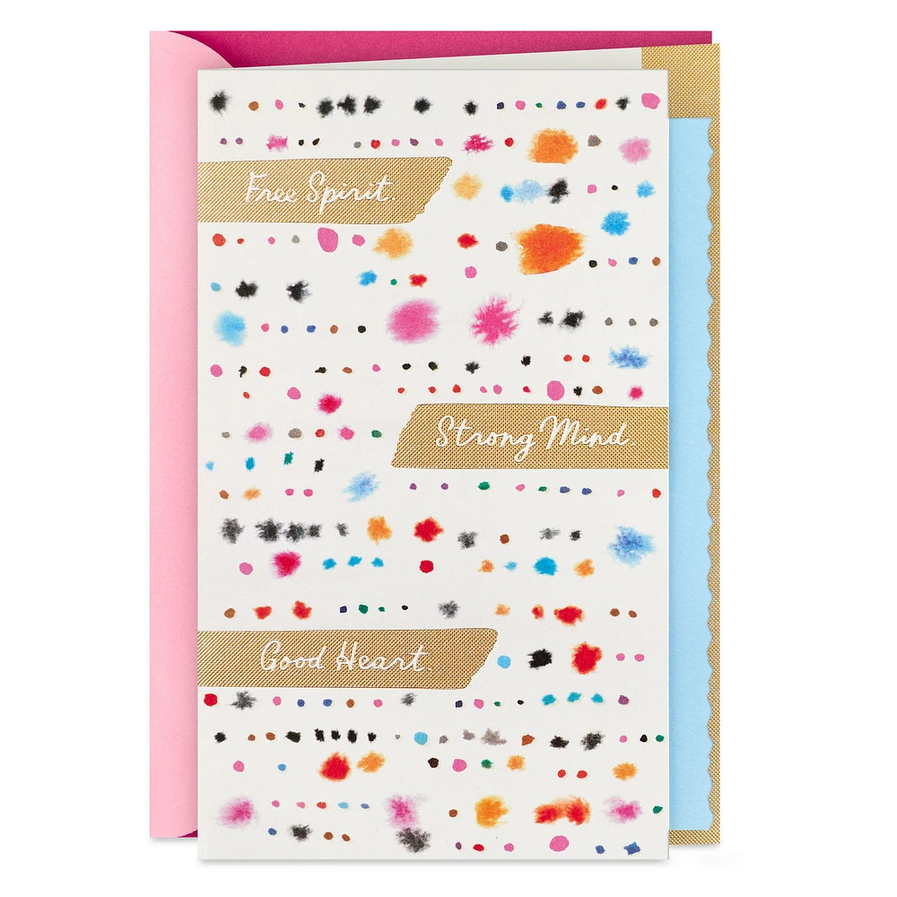 Free Spirit, Strong Mind, Good Heart Birthday Card for Daughter for only USD 5.99 | Hallmark