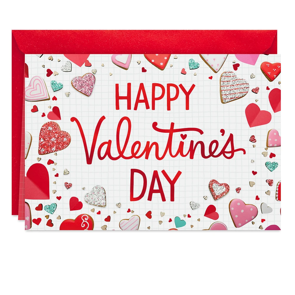 Heart Cookies Sweet Joys Valentine's Day Card for only USD 2.00 | Hallmark
