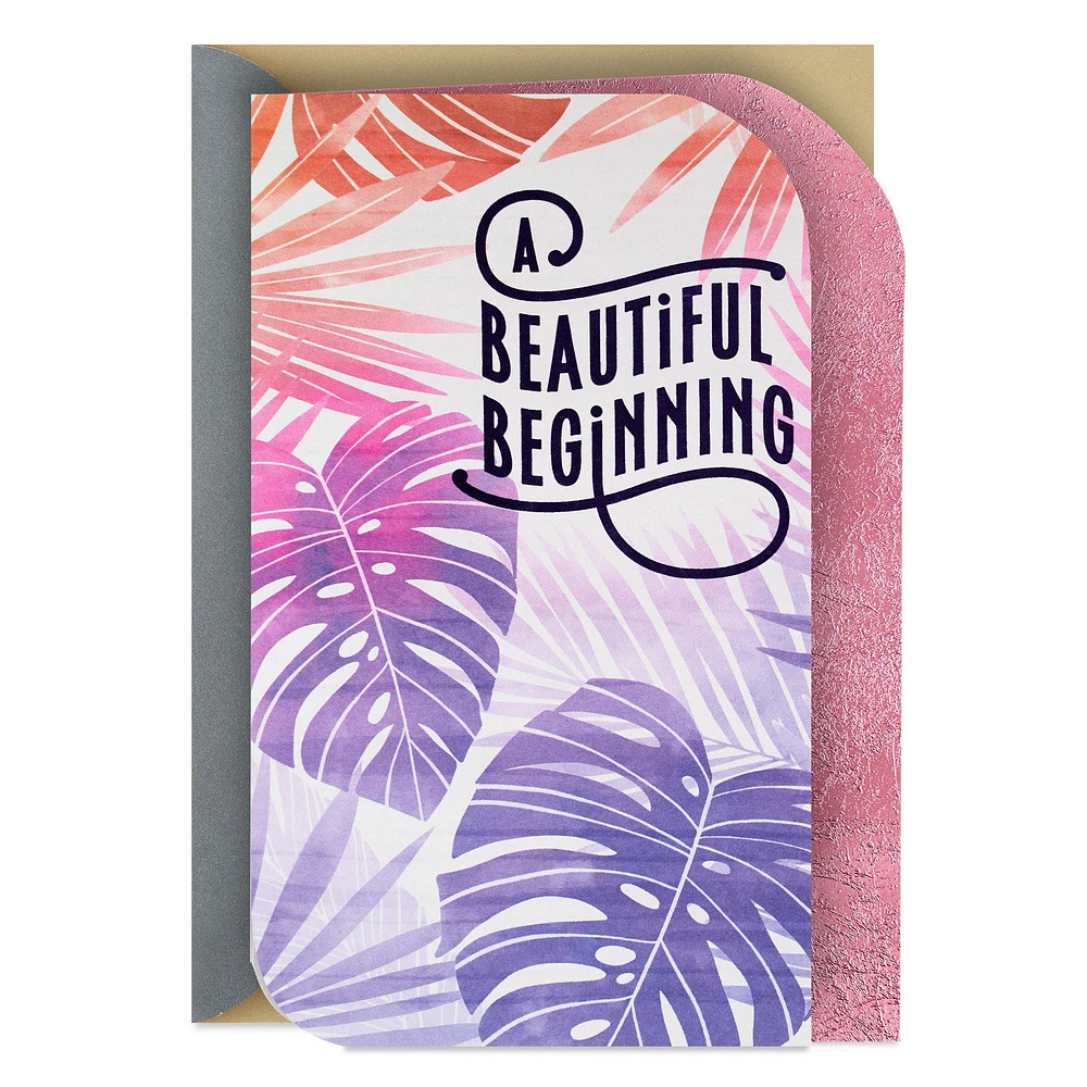 A Beautiful Beginning Wedding Shower Card for only USD 4.59 | Hallmark