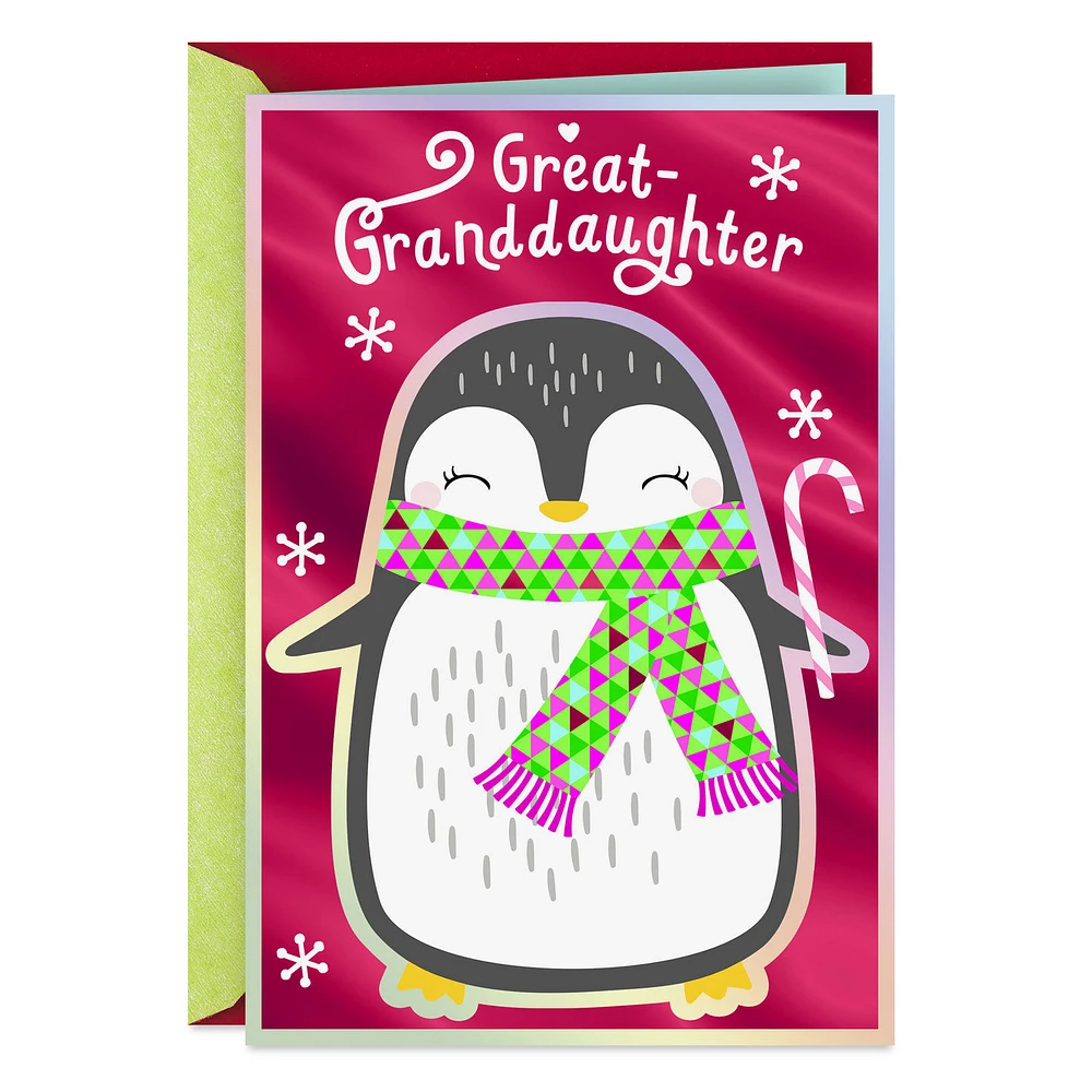 You're Loved So Much Christmas Card for Great-Granddaughter for only USD 2.99 | Hallmark