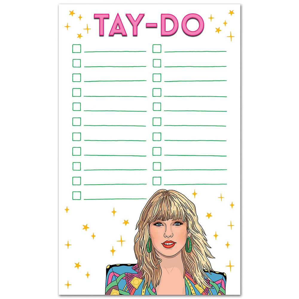 The Found "Tay-Do List" Note Pad for only USD 12.99 | Hallmark