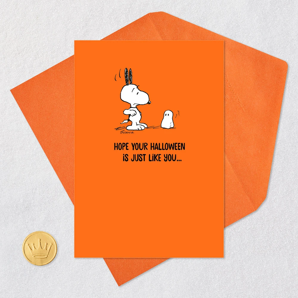 Peanuts® Snoopy and Ghost So Awesome It's Scary Halloween Card for only USD 2.00 | Hallmark