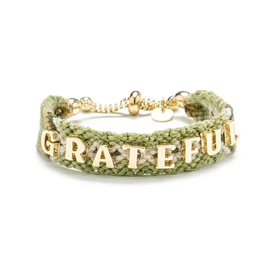 Soul Stacks Grateful Green Woven Bracelet for only USD 20.00 | Hallmark