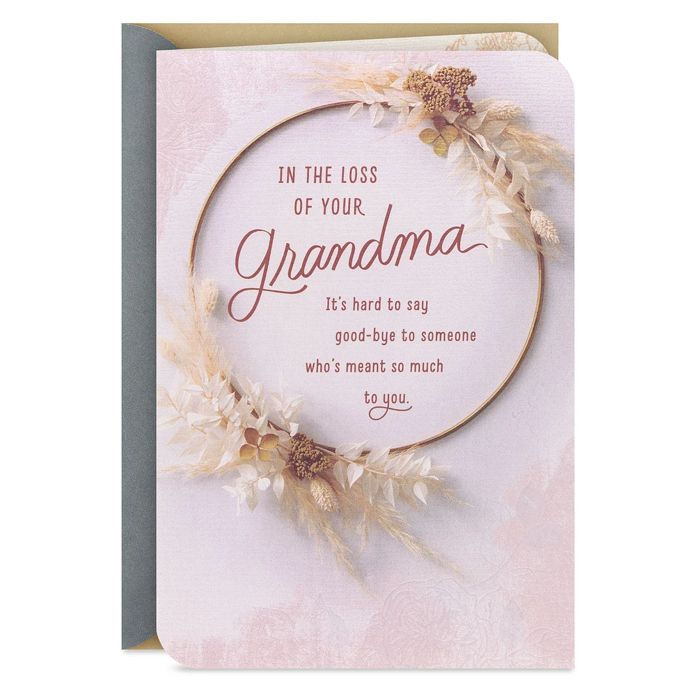 Her Love Will Stay With You Sympathy Card for Loss of Grandma for only USD 4.59 | Hallmark