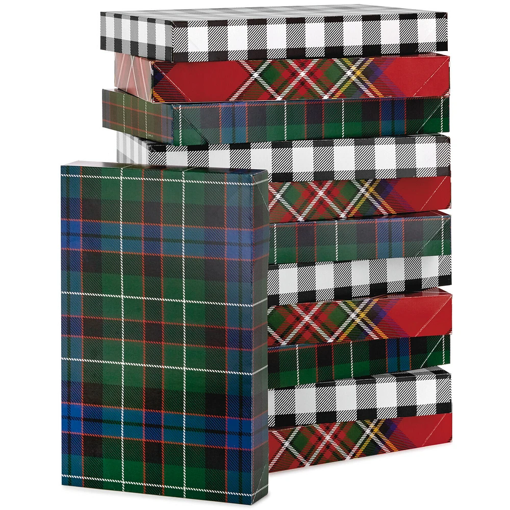 Checks and Plaids 12-Pack Designed Shirt Boxes for only USD 14.99 | Hallmark