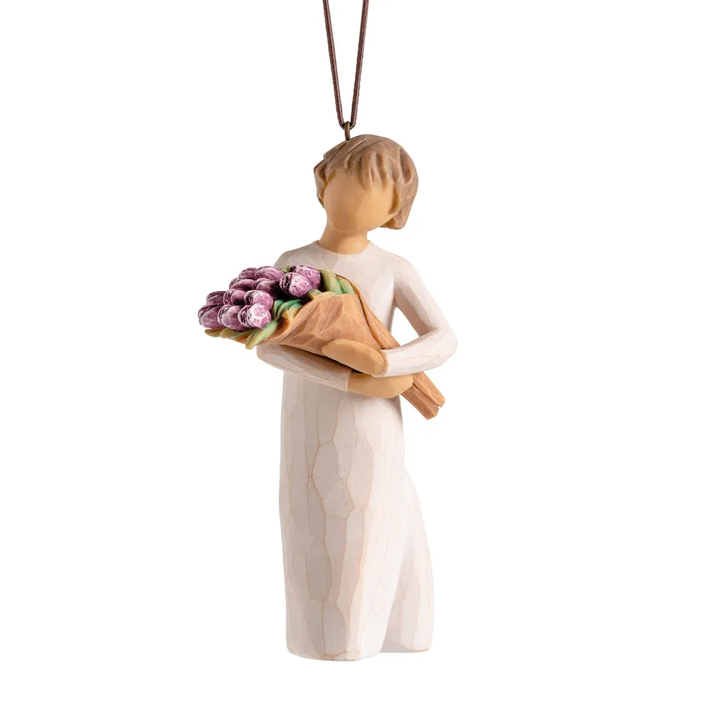 Willow Tree Surprise Tulip Bouquet Figurine Ornament, 4" H for only USD 24.99 | Hallmark