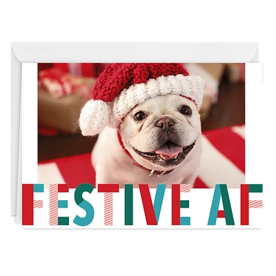 Festive AF Funny Custom Christmas Card for only USD 4.99 | Hallmark