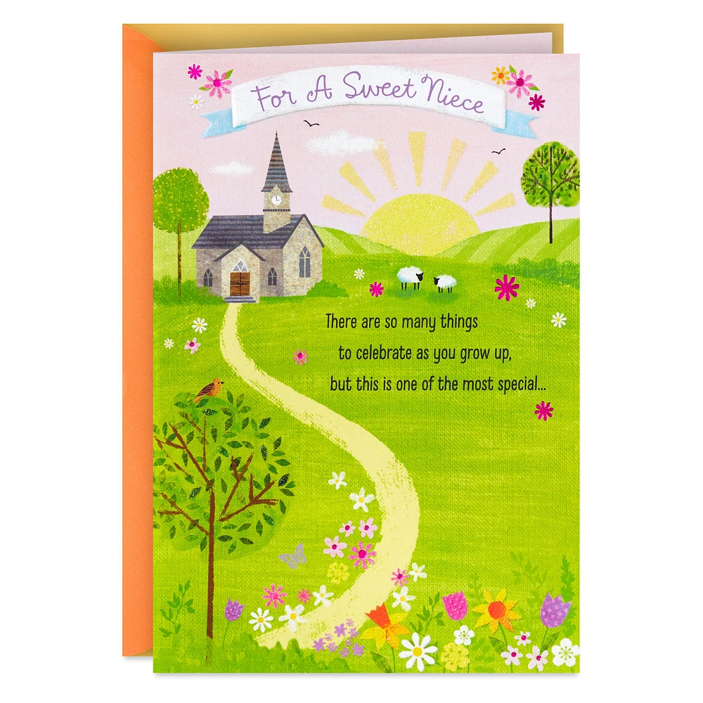 Many Things to Celebrate Religious First Communion Card for Niece for only USD 2.99 | Hallmark