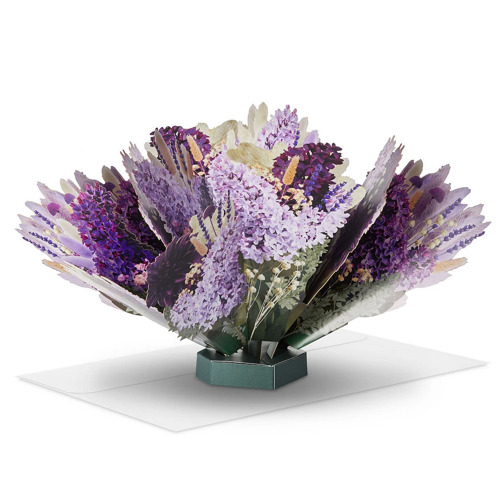 Build-a-Bouquet Purple and White Pop-Up Paper Flowers for only USD 9.99 | Hallmark