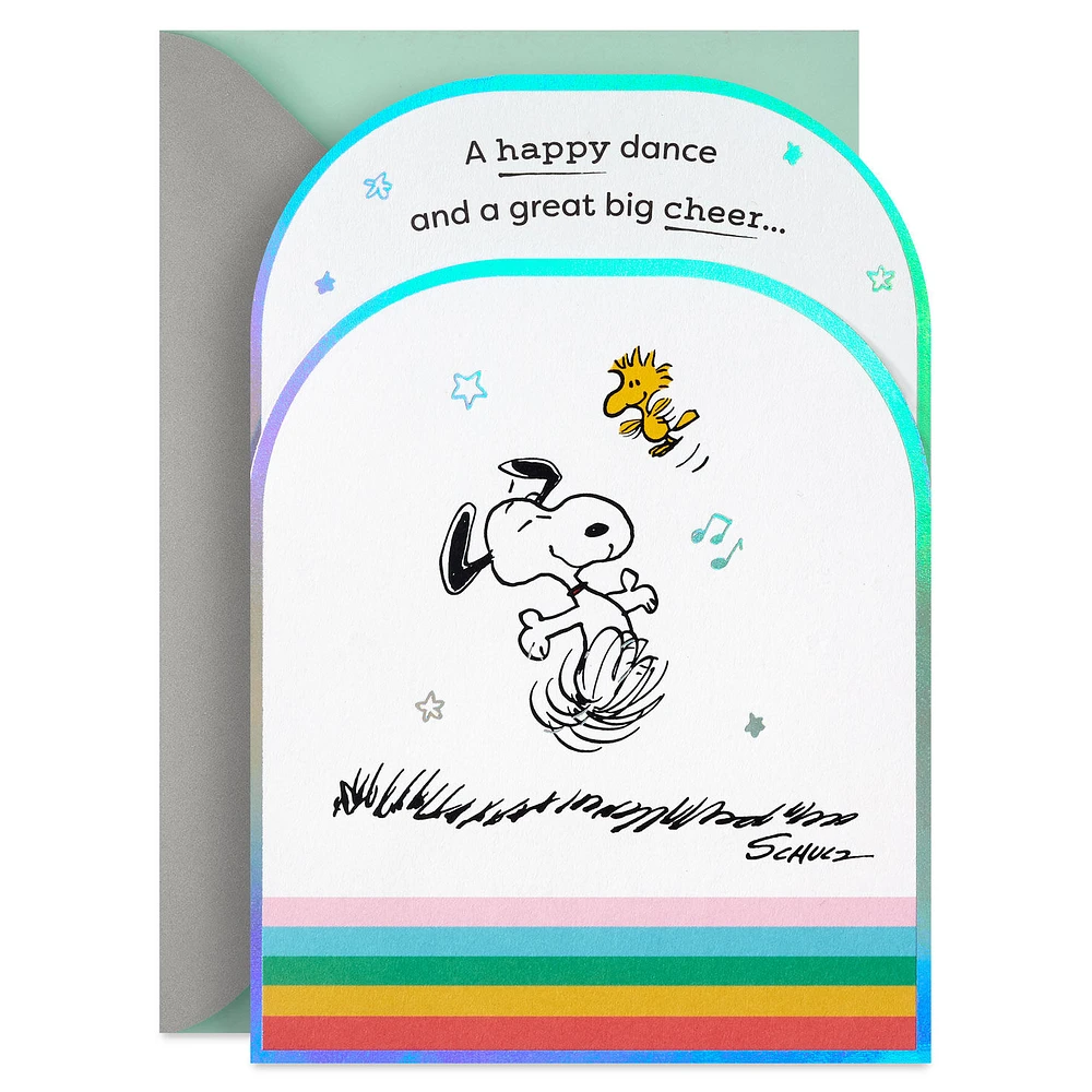 The Peanuts® Gang Cheers to Wonderful You Pop-Up Card for only USD 6.99 | Hallmark