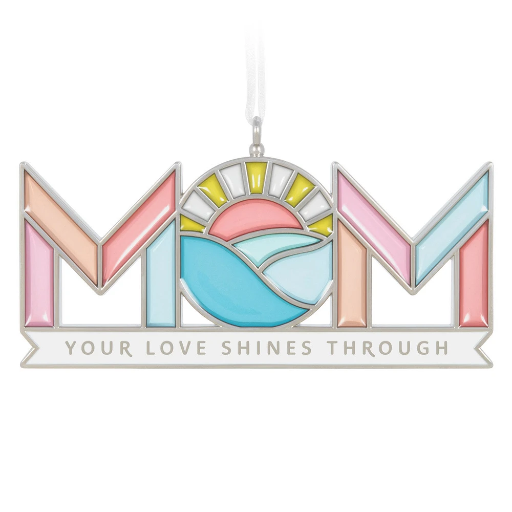 Mom's Love Shines Metal Ornament for only USD 22.99 | Hallmark