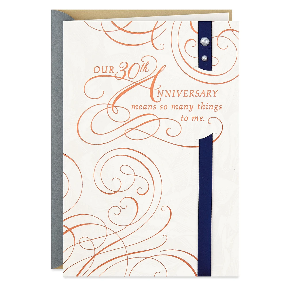 Another Year of Loving You 30th Anniversary Card for only USD 5.59 | Hallmark