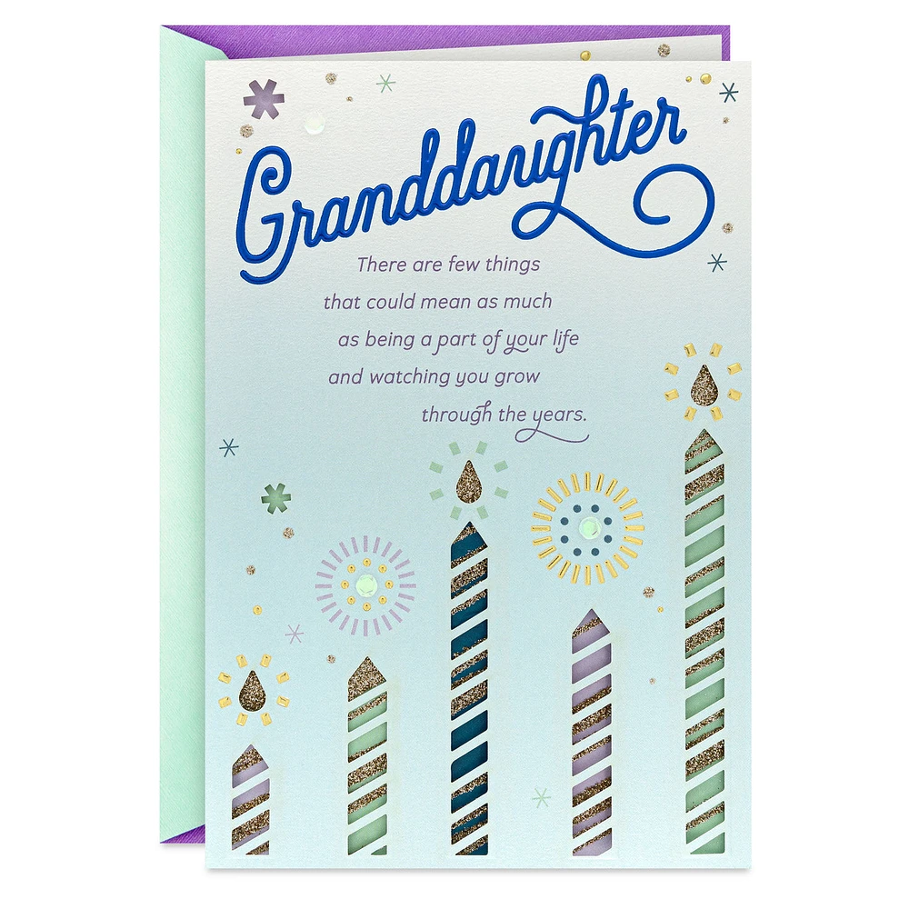 My Love Will Follow Birthday Card for Granddaughter for only USD 8.59 | Hallmark