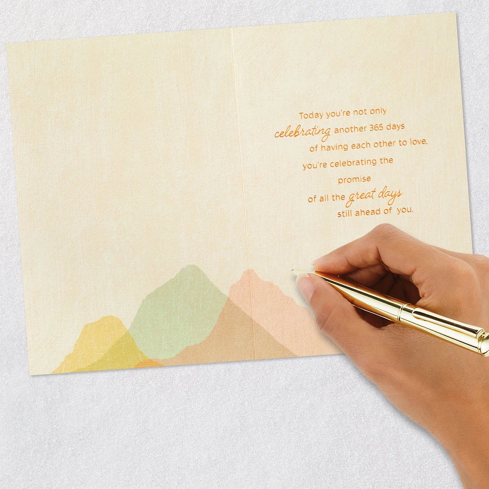 All the Celebrating Anniversary Card for Son and Spouse for only USD 4.99 | Hallmark