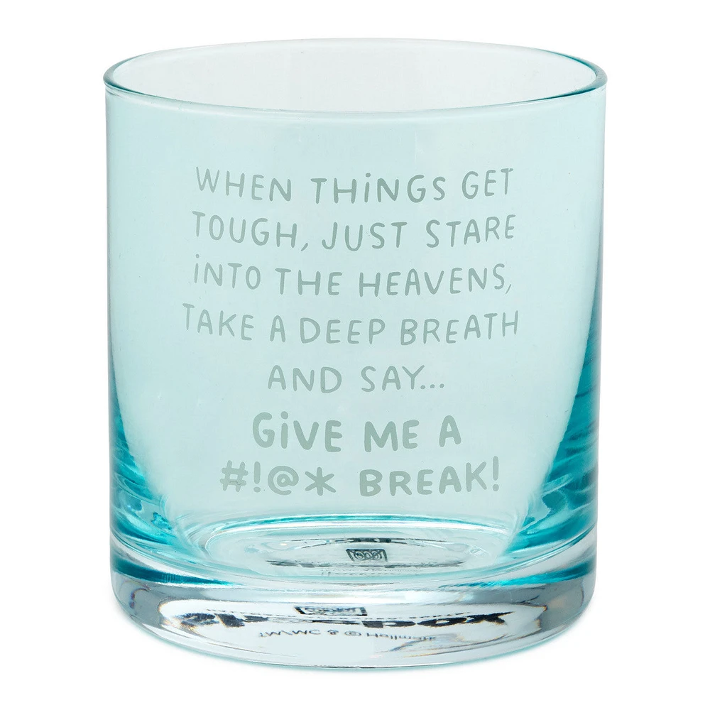 When Things Get Tough Funny Rocks Glass, 12 oz. for only USD 14.99 | Hallmark