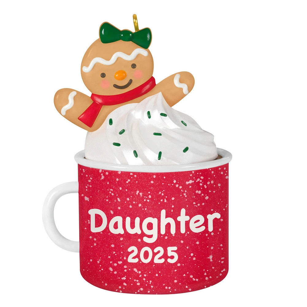 Daughter Gingerbread Girl in Mug 2025 Ornament for only USD 18.99 | Hallmark