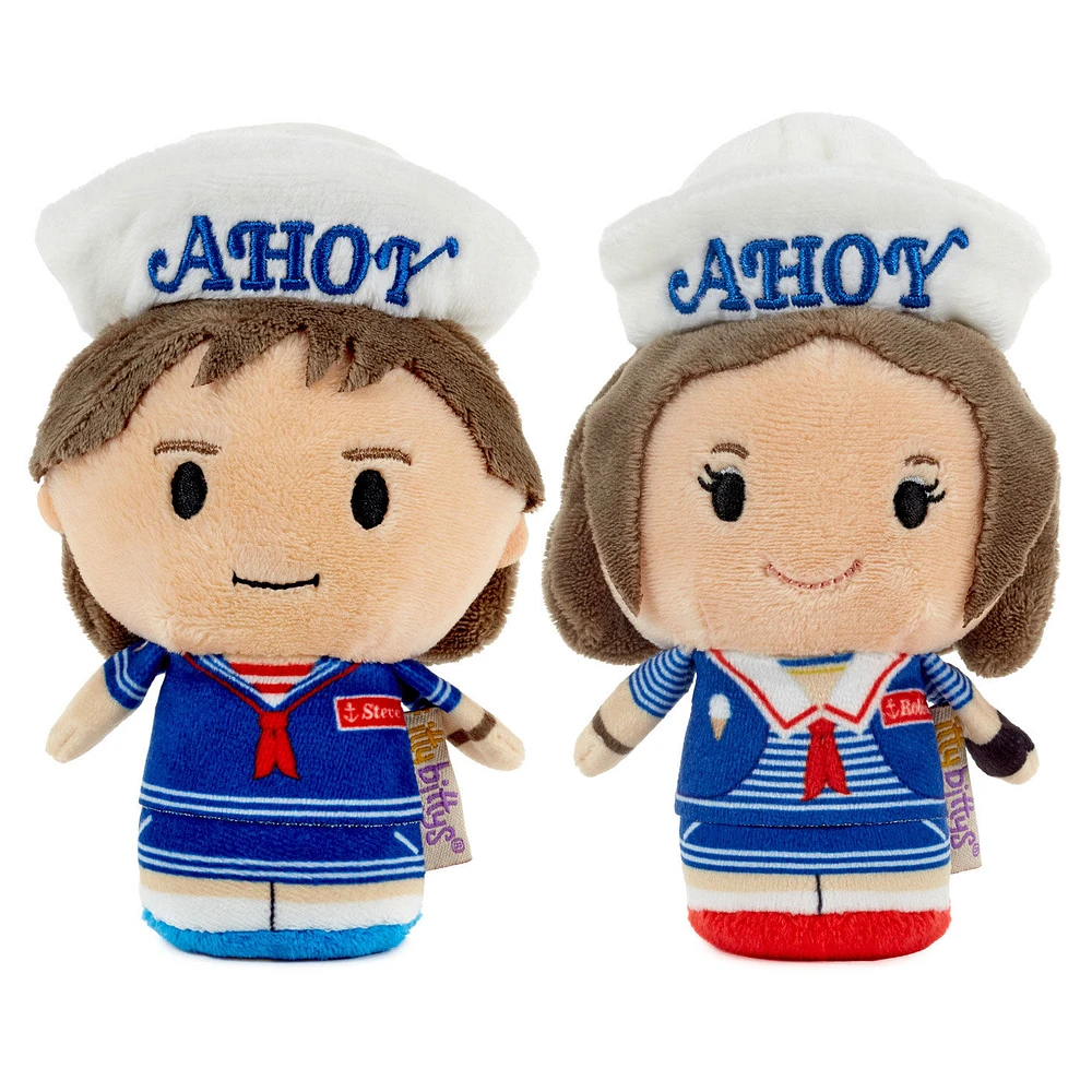itty bittys® Netflix Stranger Things Steve and Robin Scoops Ahoy Plush, Set of 2 for only USD 18.99 | Hallmark