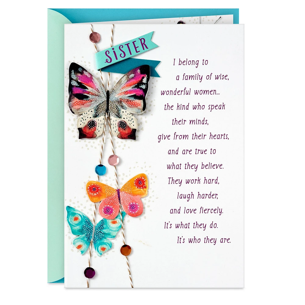 Wise and Wonderful Woman Birthday Card for Sister for only USD 7.99 | Hallmark