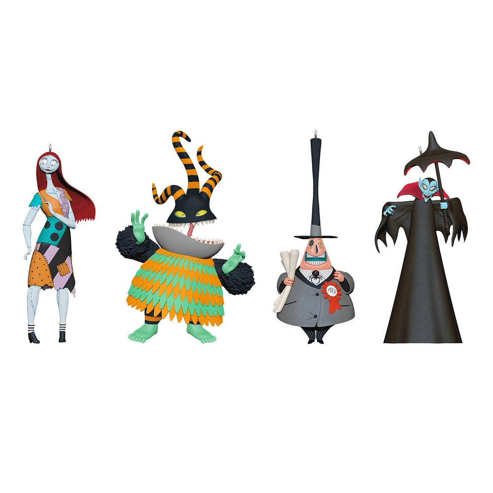 Disney Tim Burton's The Nightmare Before Christmas Citizens of Halloween Town Ornaments, Set of 4 for only USD 84.99 | Hallmark