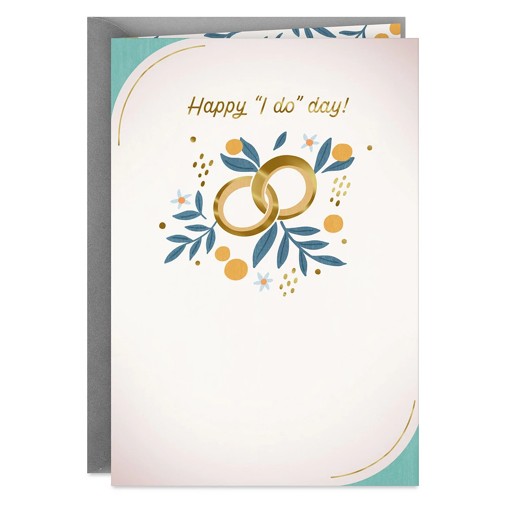 Happy I Do Day Wedding Card for only USD 2.99 | Hallmark