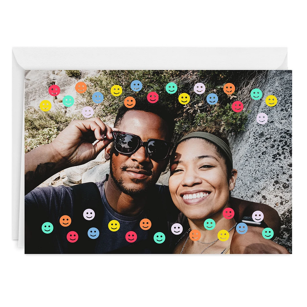 Personalized Smiley Face Photo Card for only USD 4.99 | Hallmark