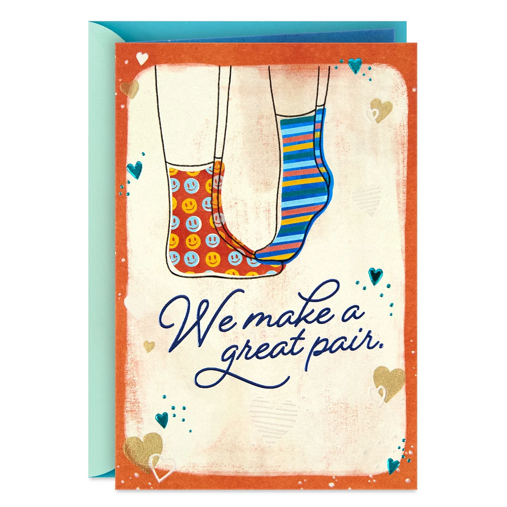 We Make a Great Pair Anniversary Card for only USD 5.99 | Hallmark